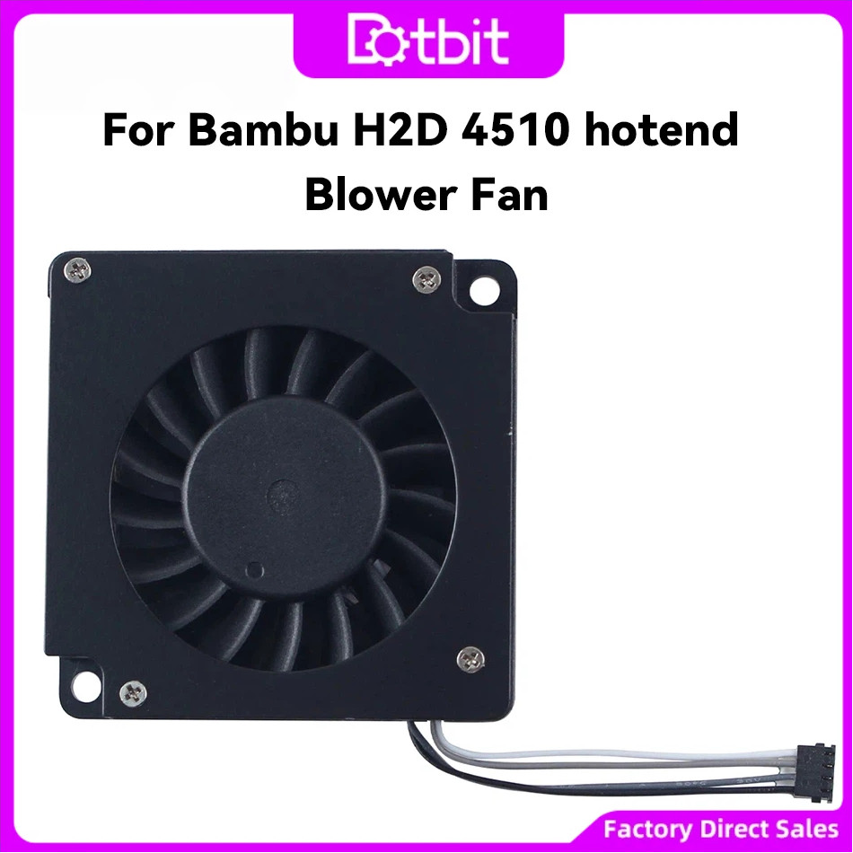 สําหรับBambu Lab H2D 4510 Hotend Fastingพัดลมระบายความร้อน 3dเครื่องพิมพ์สําหรับBambu lab H2D