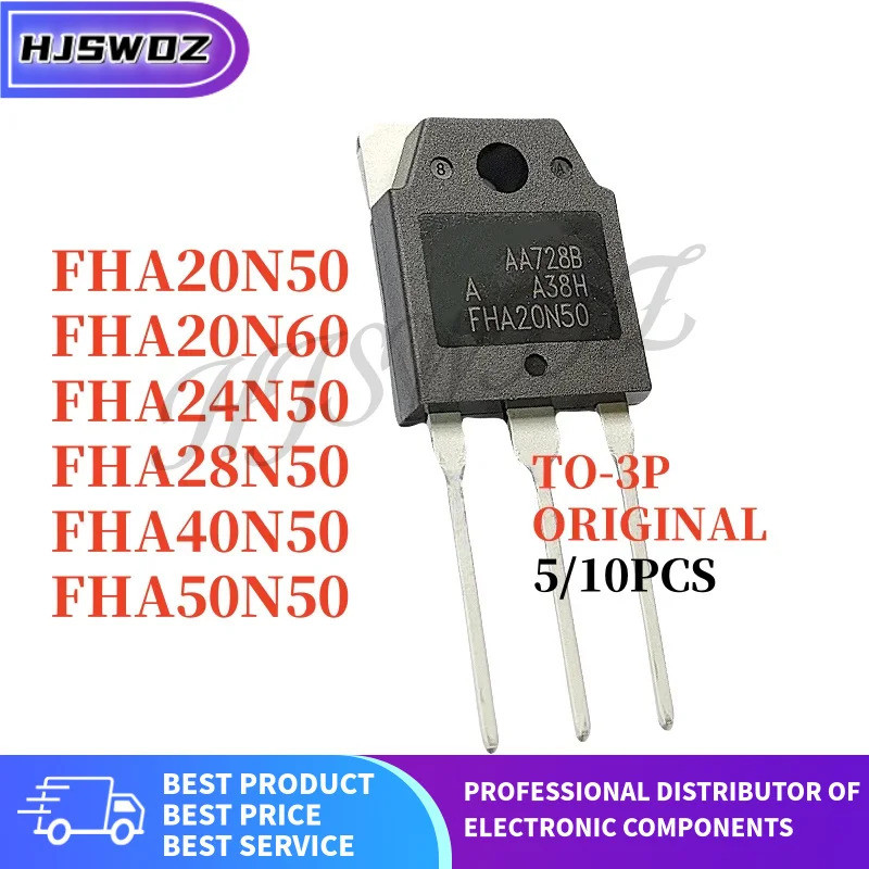 5 ชิ้น FHA40N50 FHA20N50 FHA20N60 FHA24N50 FHA28N50 FHA50N50 20N50 20N60 24N50 28N50 40N50 50s ชิปเด