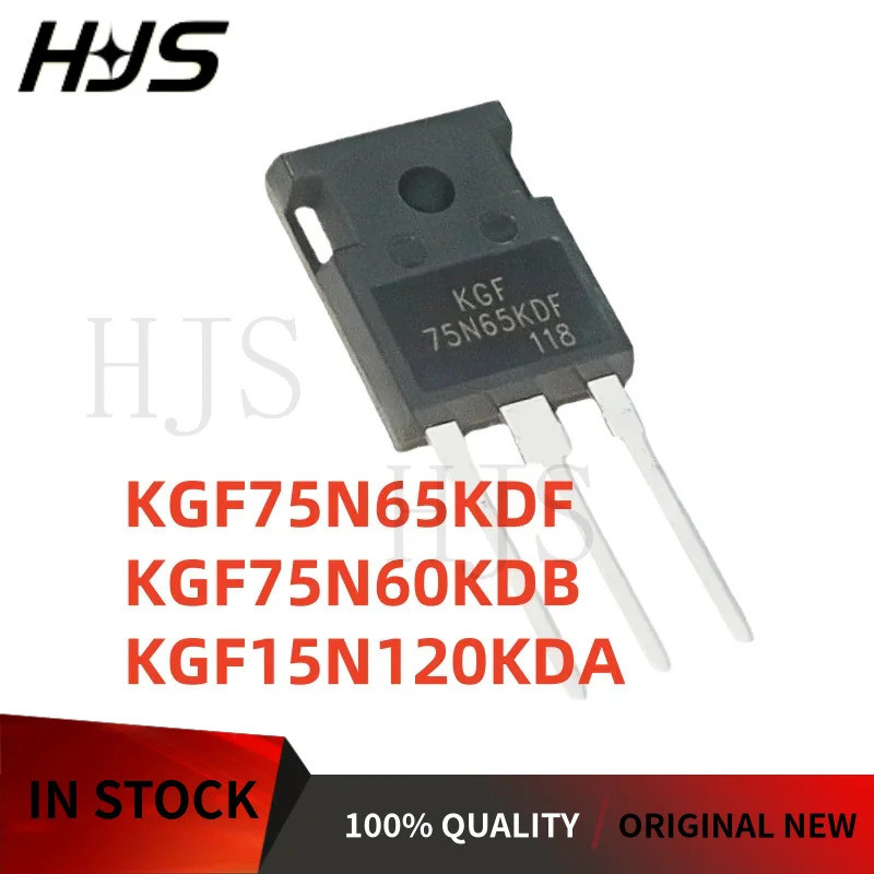 5PCS Original KGF75N65KDF KGF75N60KDB KGF15N120KDA TO-247 IGBT TUBE ทรานซิสเตอร์ในสต็อกชิป 1ZOX