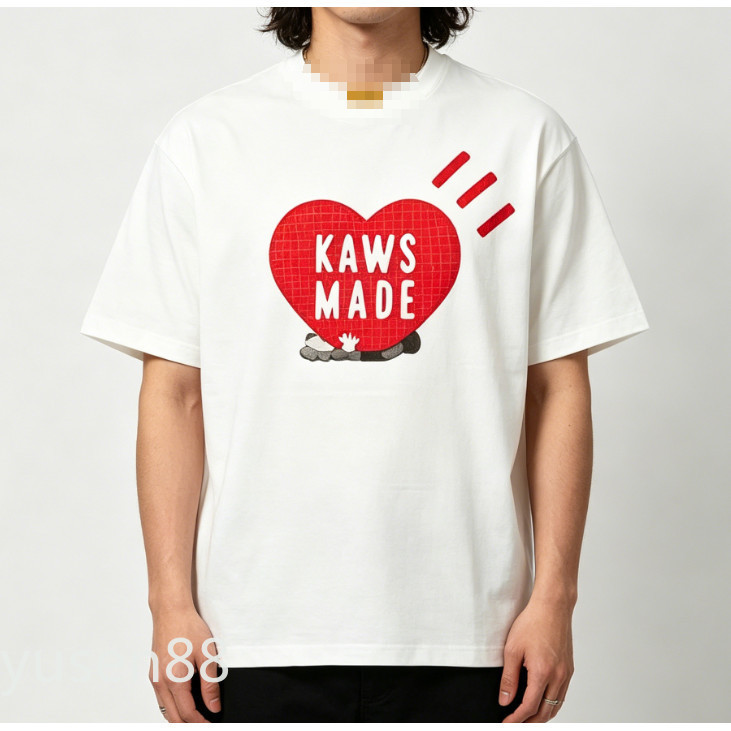 เสื้อยืดแขนสั้นคอกลมพิมพ์ลายน่าสวมใส่สำหรับทุกเพศทำจากผ้าฝ้าย