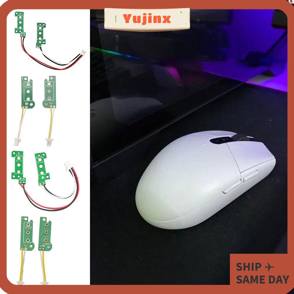 YUJINX เมาส์ปุ่มบอร์ด,อะไหล่มืออาชีพเมาส์ไมโครสวิตช์,ซ่อม DIY Hot-swap เมาส์เมนบอร์ดสําหรับ G304 G90