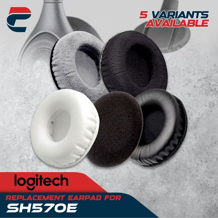แผ่นรองเมาส์โฟมแผ่นรองหูฟัง Logitech H570E H5 70 E H5-70E แผ่นโฟม