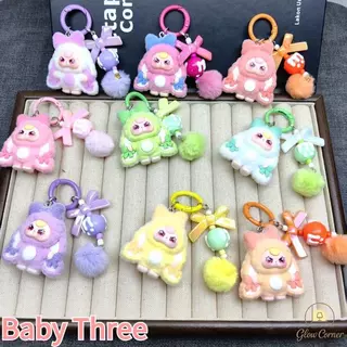 โซ่โทรศัพท์ Baby Three สายคล้องมือถือ เชือกมัดลูกปัด พวงกุญแจกันหาย สวยทันสมัย เข้าทุกรุ่น พกสะดวก ทนทาน