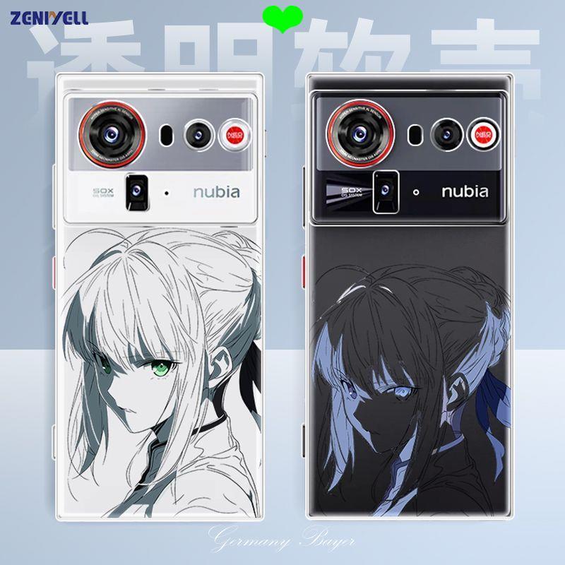 ❤เคสโทรศัพท์ Nubia Z80Ultra Z80ultra รวมทุกอย่าง เคสนิ่มกันกระแทก saber เคสใส