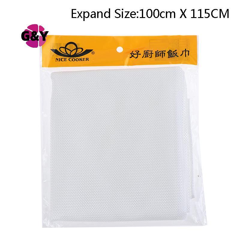 G&Y Steamer ผ้าตาข่ายรอบหม้อ Gauze Mat Dim Sum ซูชิทําอาหารข้าวนึ่งผ้าเช็ดตัว
