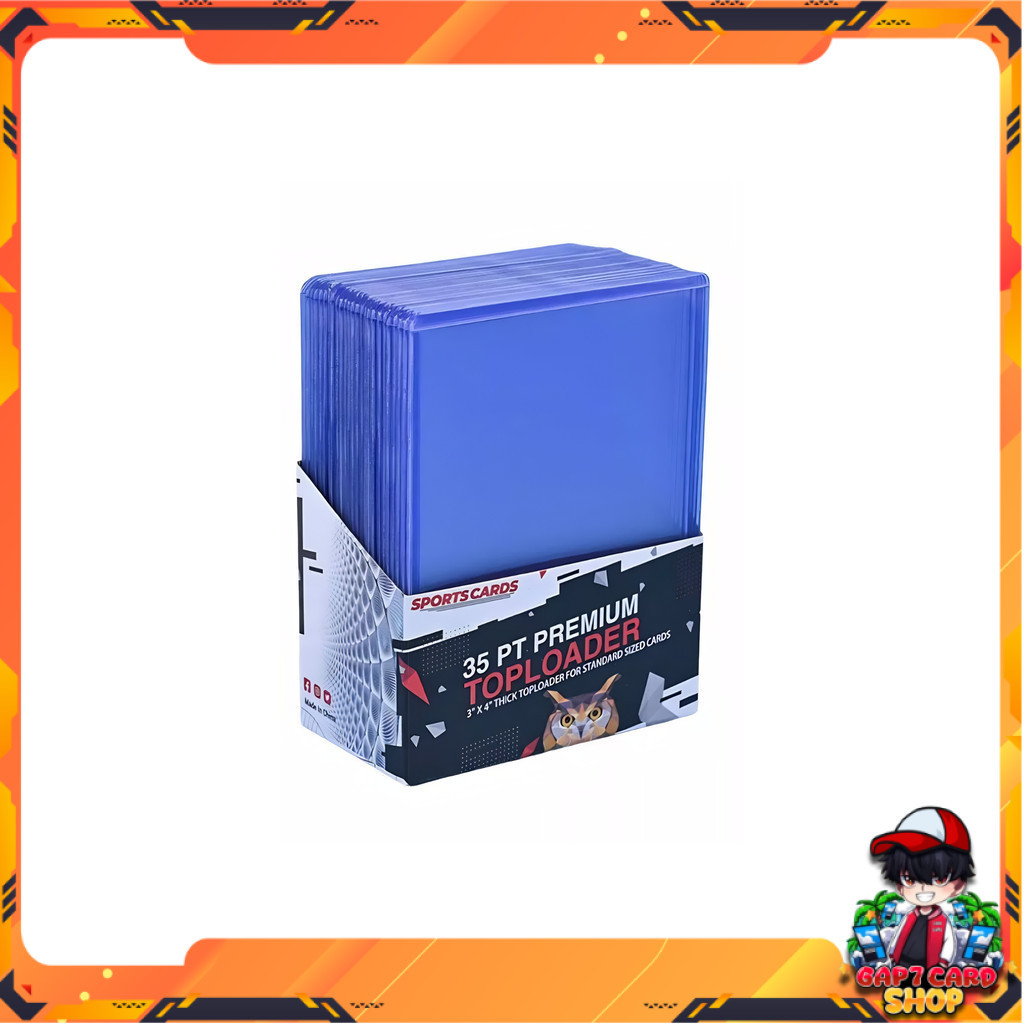 [ ยกแพ็ค ] toploader ขนาด 35 pt สำหรับกรอบใส่การ์ด แข็งแรง ทนทาน อุปกรณ์เสริมสำหรับของสะสม