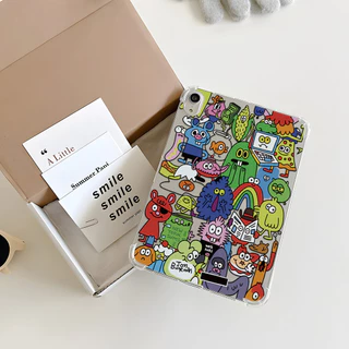 เคส แท็บเล็ต Tpu ใส ลาย การ์ตูนวาย For Samsung Galaxy Tab A9 Plus Tab A9/A11 Tab S6 lite Tab S9FE S10FE นุ่มและกันกระแทก