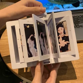 กล่องเก็บการ์ด&รูป โพลารอยด์ อัลบั้มหมุน กรอบรูปพลิก ของขวัญคู่รักวันเกิด