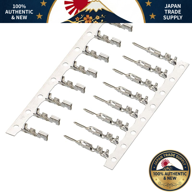 Amon Connector Terminal Set (8 Sets) Compatible with Wire Size 0.08 to 0.3 sq (AWG 28 to 22) for Fin