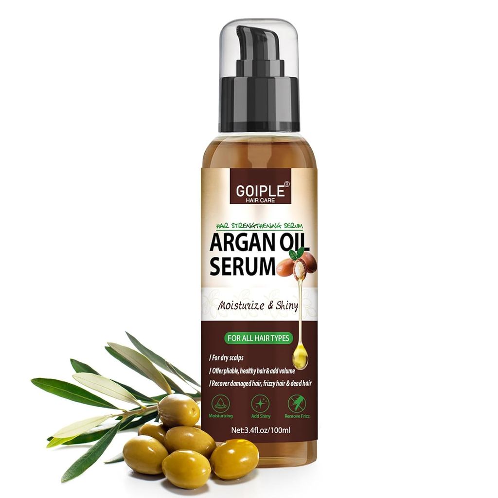Argan Protein Hair Oil Serum Argan Oil Style & Moisturizing Oil - Anti Frizz Control บํารุงและซ่อม A