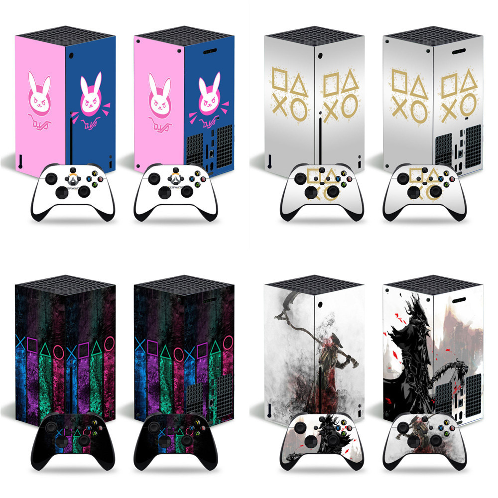Spot Goods#XSX A sticker series x Game console sticker Handle Protective Film The entire machine is 
