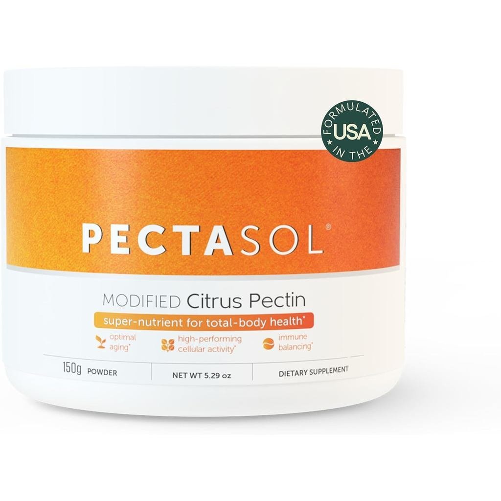 PectaSol Modified Citrus Pectin – 150g Powder – อาหารเสริมสุขภาพร่างกายรวมเพื่อรองรับหัวใจ, ระบบภูมิ