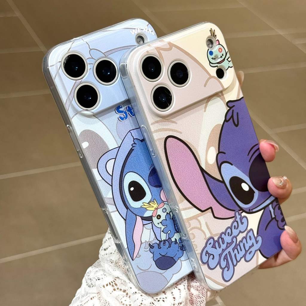 IPhone 17promax การ์ตูน Stitch i16 i15 i14 15plus Magnetic TPU รวมทุกอย่างเคส