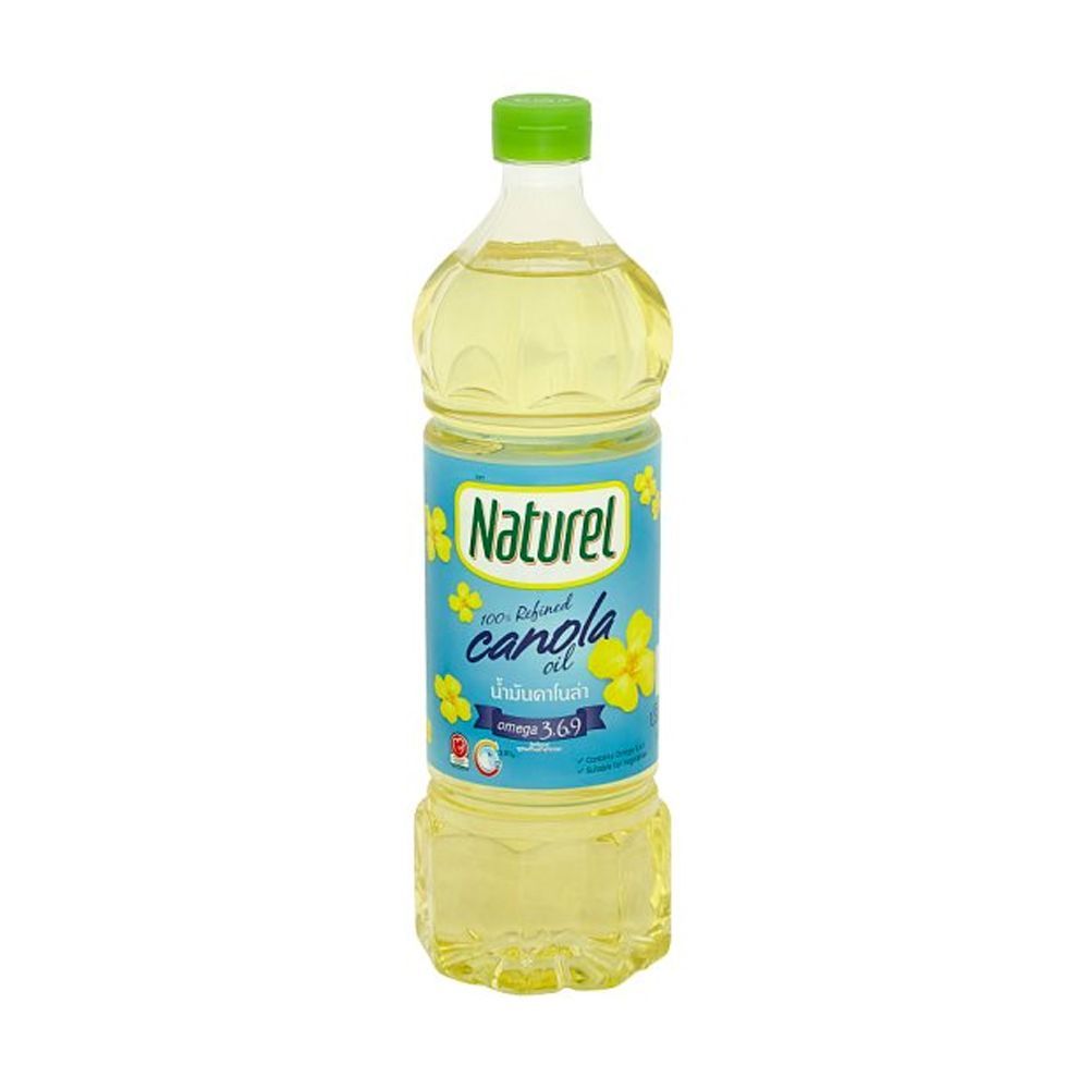 [สินค้าส่งด่วน] เนเชอเรลน้ำมันคาโนล่า 1ลิตร NATUREL PURE CANOLA OIL 1LITRE