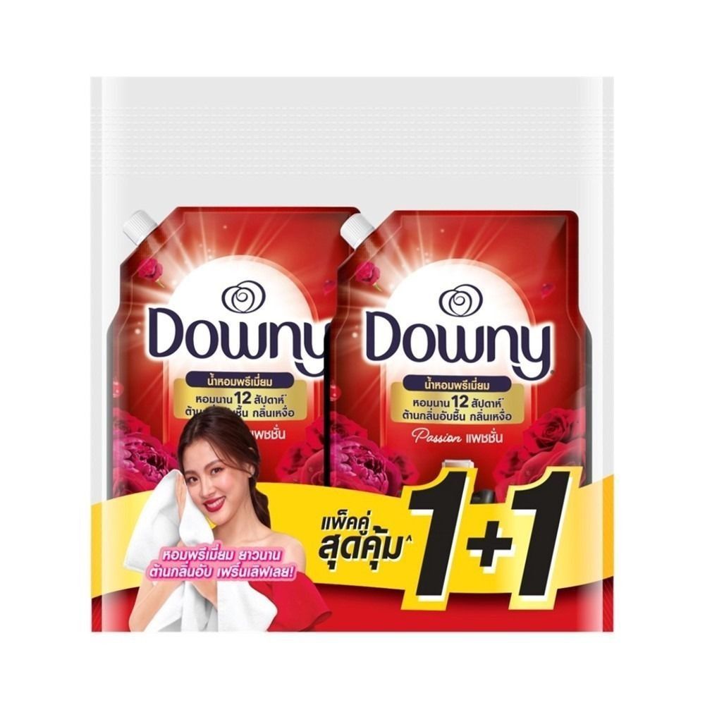 [สินค้าส่งด่วน]ดาวน์นี่ น้ำยาปรับผ้านุ่ม แพชชั่น 950 มล. แพ็ค 1+1