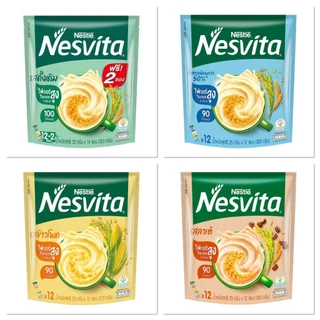 Nesvita เนสวิต้า เครื่องดื่มธัญญาหารสำเร็จรูปผสมใยอาหาร มีหลายรสชาติให้เลือก