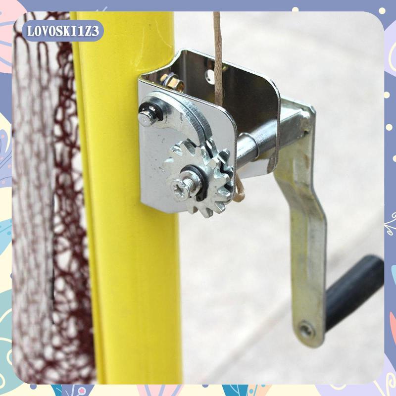 [lovoski1z3] Sports Net Tensioner อุปกรณ์ฝึกซ้อมเหล็กหล่อแบบพกพาสําหรับชุดวอลเลย์บอลแบดมินตันกลางแจ้