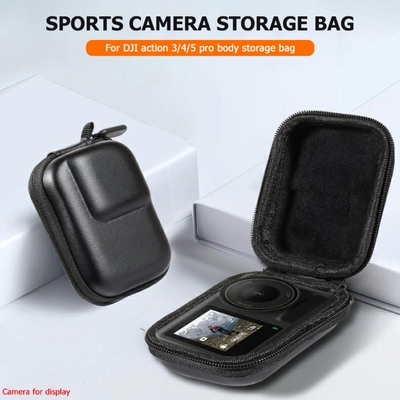 กระเป๋าเก็บของขนาดเล็ก สำหรับกล้อง Insta360 Ace Pro 2 / Action 3/4/5 Pro / Ace และ GoPro 12/13 เคสและกระเป๋ากล้อง