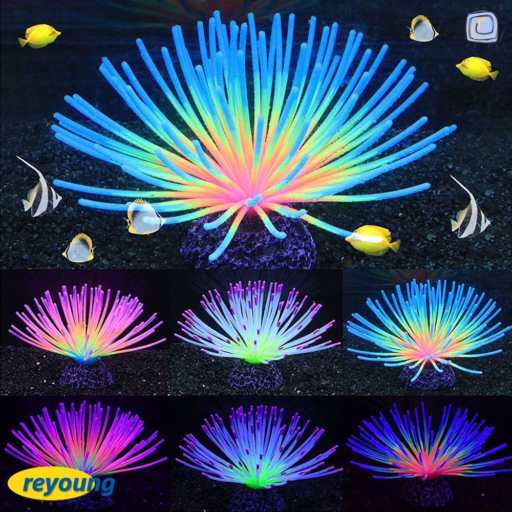 REYOUNG Fish Aquarium Decor for Home for Fish Tank Landscape Decor Fish Aquarium Supplies พืชประดิษฐ