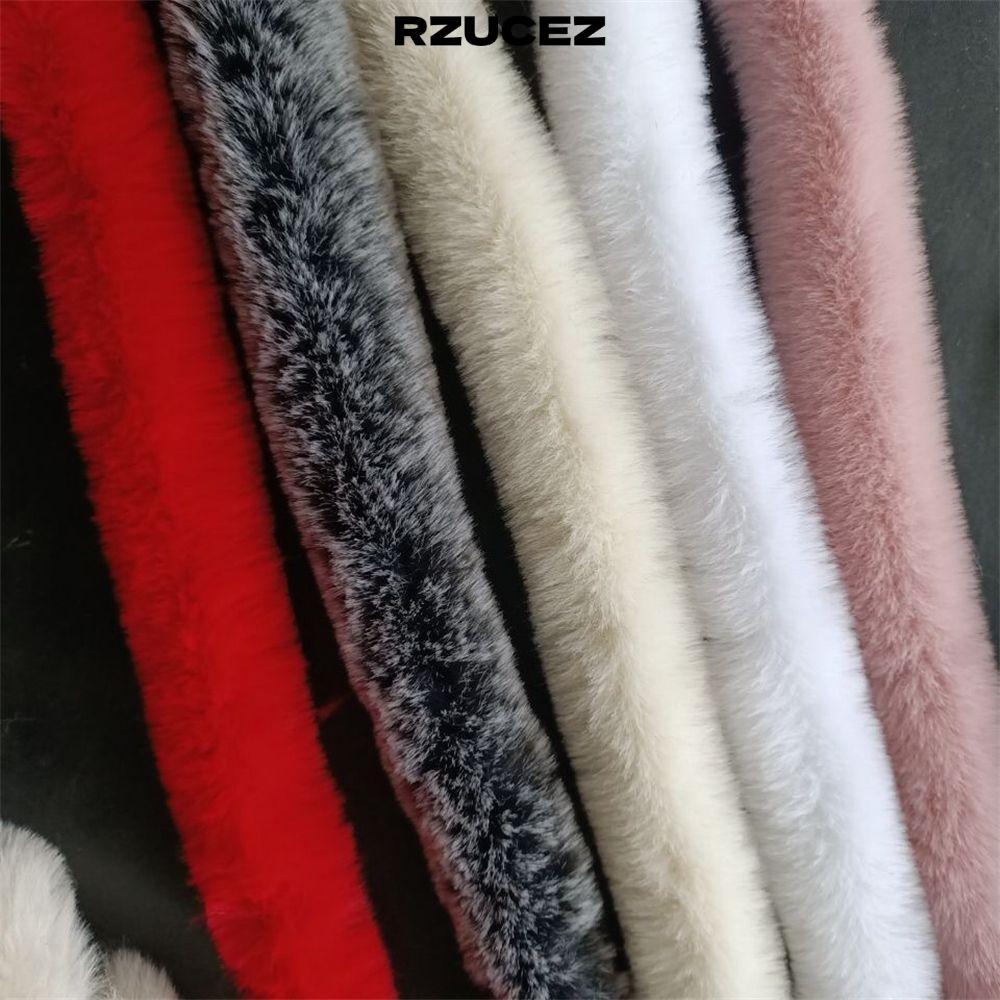 RZUCEZ Furry Ribbon DIY Craft Trimming Ribbon เย็บ Faux Rabbit Furry
