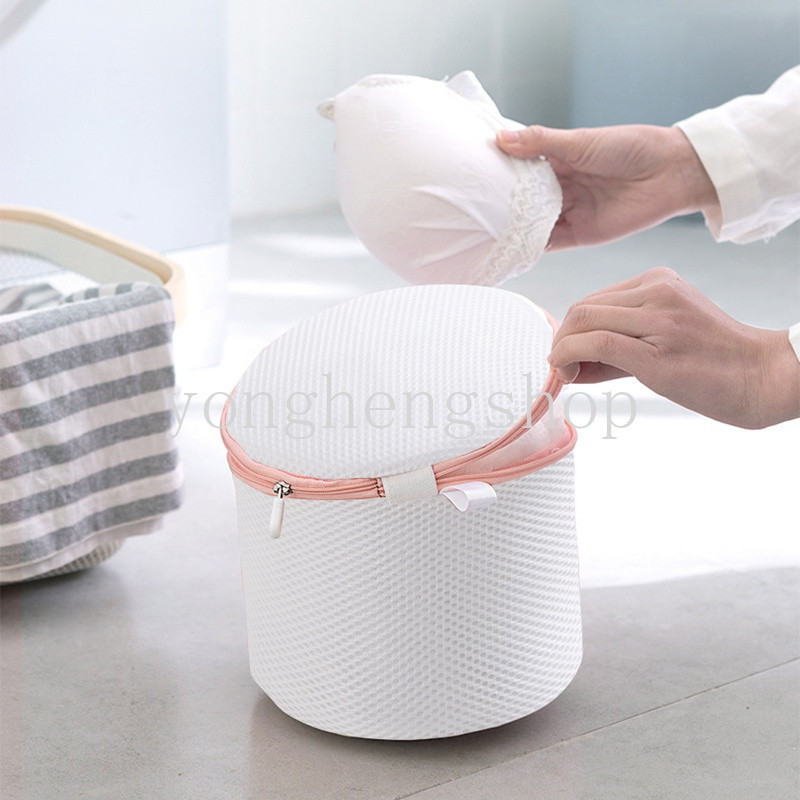 Anti-การเปลี่ยนรูป Bras ถุงซักผ้าข้นชุดชั้นใน Bra ถุงซักผ้า Zipped ตาข่ายซักผ้า