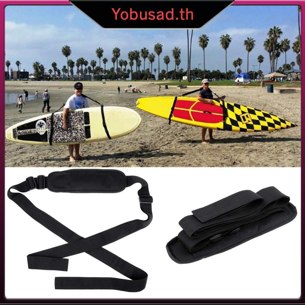 Paddleboard Strap Sup Boards Surf Fins Paddle Wakeboard ท่องเรือคายัค