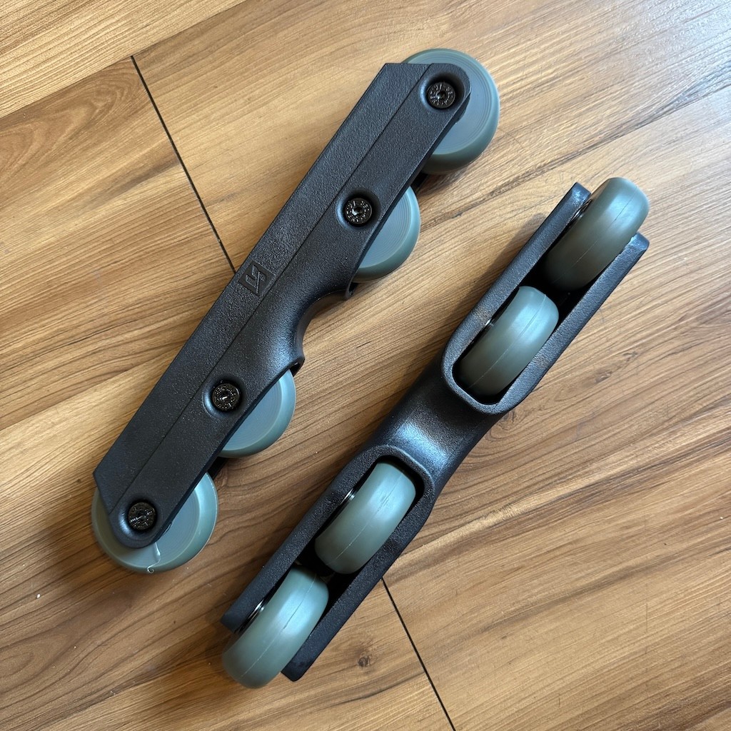 KIZER - Black / Dark Grey Fluid V Bernal Frameset