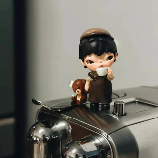 Hirono hirono Barista อินเทรนด์เล่นรูปลิฟท์ Barista Theme เครื่องประดับรูปน่ารัก WMU3