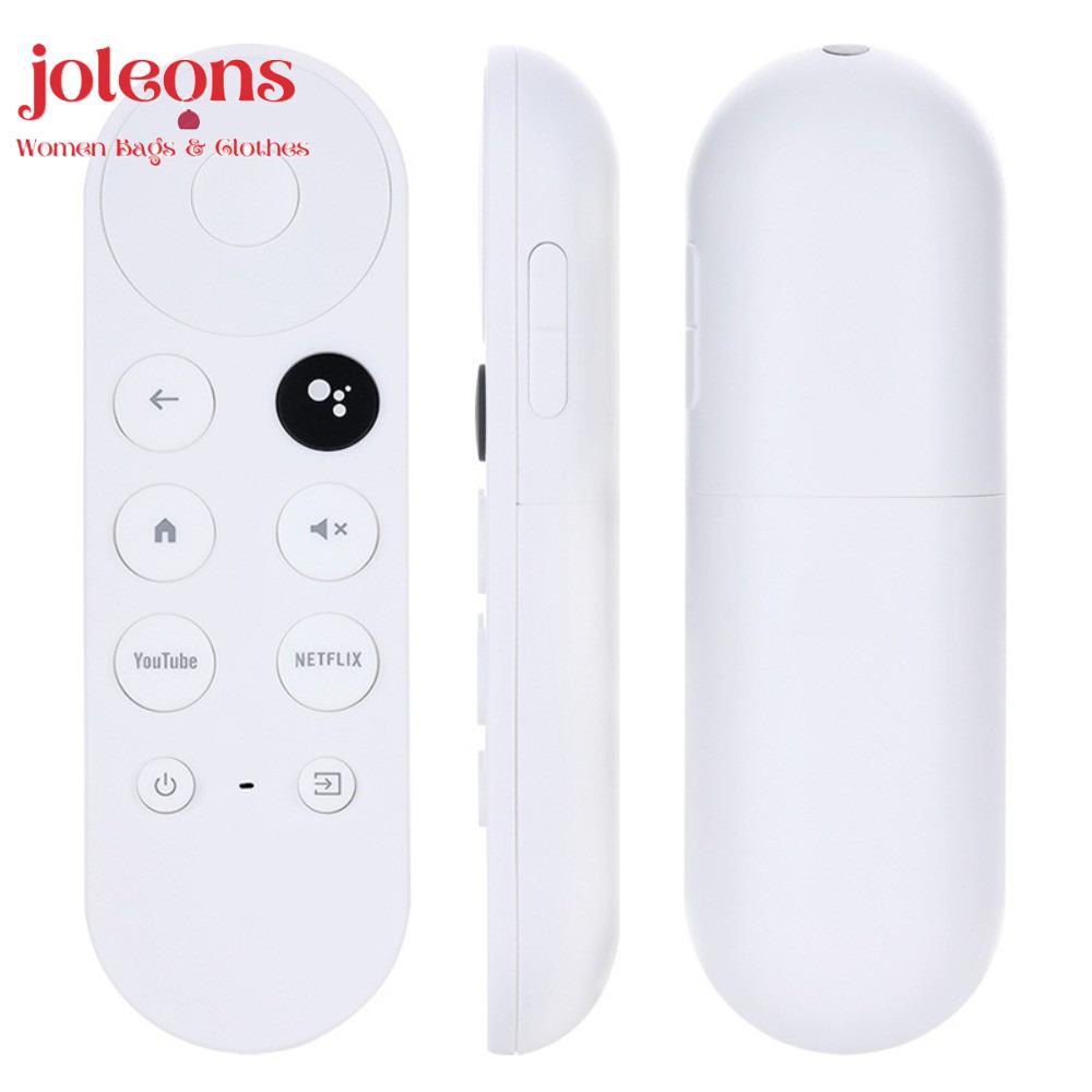 JOLEONS เปลี่ยนรีโมทคอนโทรลด้วยเสียง, 4K G9N9N สําหรับ Google Chromecast Remote, HD เปลี่ยนการออกแบบ