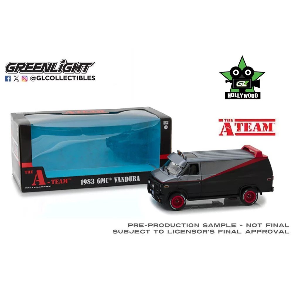 [ใหม่ในเดือนพฤษภาคม] GreenLight GreenLight 1: 24 1983 GMC Vandura Vandura- "The A-Team The A-Team (1