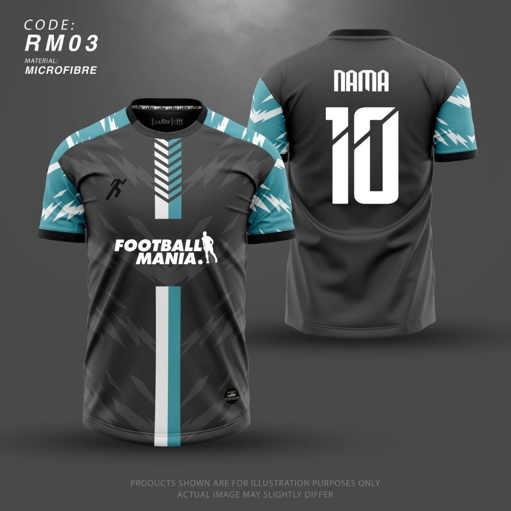 Lakoh Code RM Jersey Custom Name Team Jersey Custom Name Size Adult