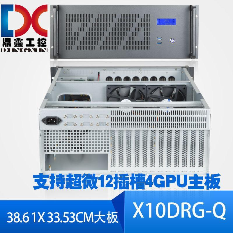4U แชสซี Multi-QT Dual-Channel เมนบอร์ด Deep Learning 4-Channel GPU Graphic Work