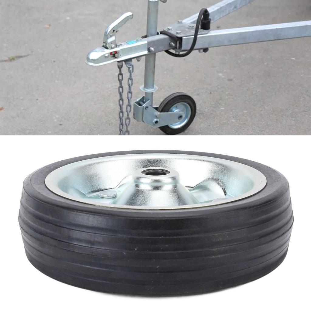 Ilike 8 นิ้ว RV แจ็คล้อ Heavy Duty 1500lbs โหลดความจุ Trailer 54 มม.ล้อหมุน