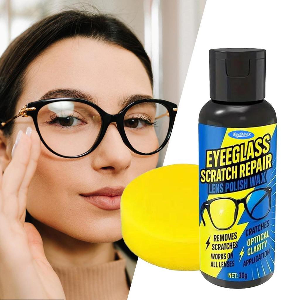 Sunglass Scratch Remover ทําความสะอาดภาษาโปลิชคําทําความสะอาดเลนส์แว่นตา Scratch Remover Kit สําหรับ