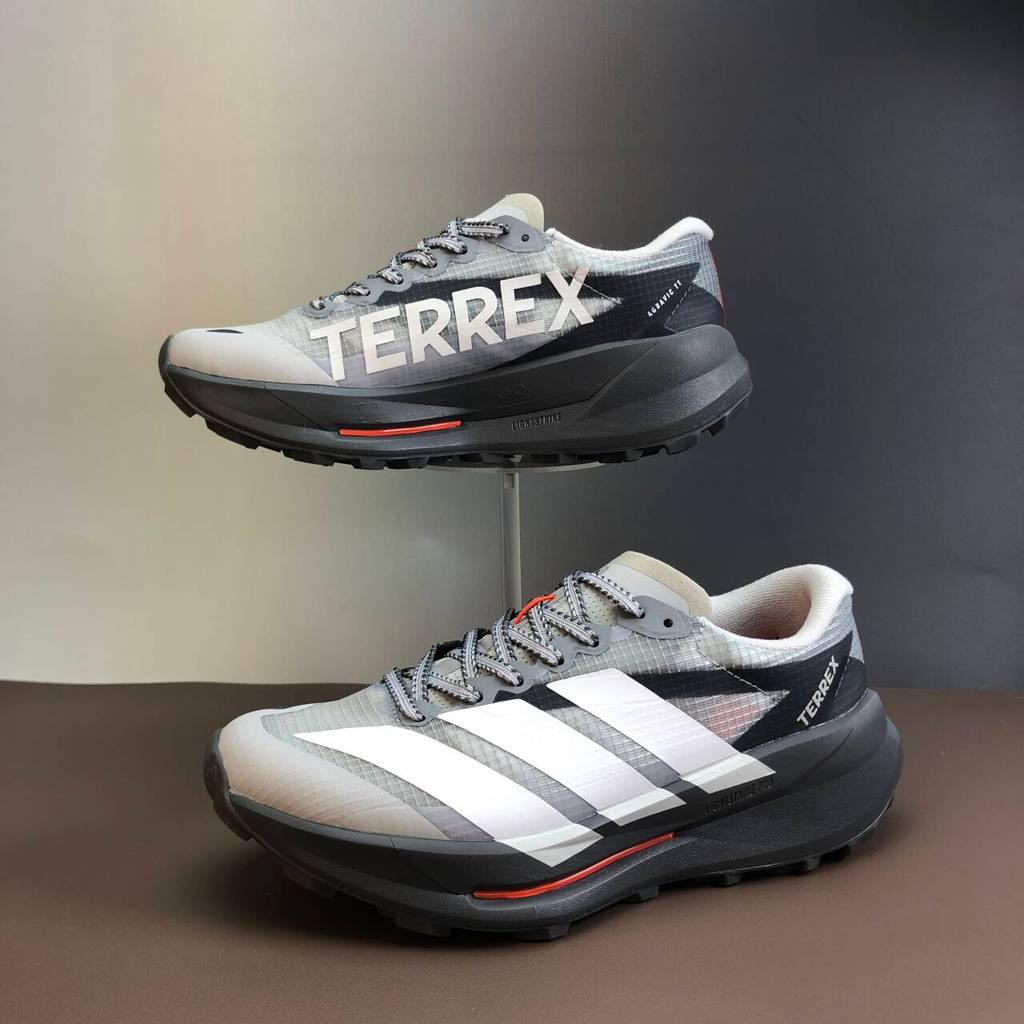 新款 Terrex Agravic TT Anti-slip Cushioning Rebound น้ําหนักเบา Breathable Cross Country รองเท้าวิ่ง