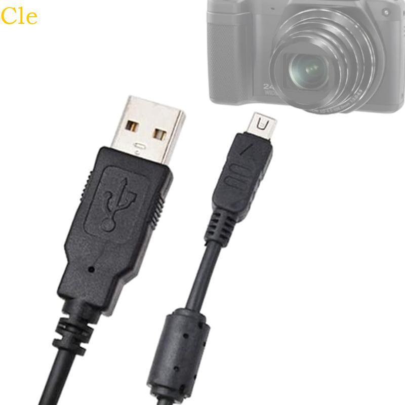 Cle 4 9ft USB 12pin สายเคเบิลข้อมูลสําหรับ Olympus U790 U810 U820 U830 U840 U850 U1000