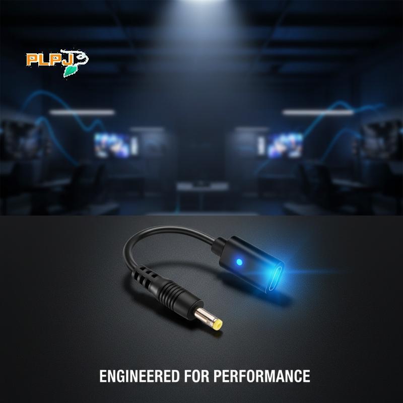 PLPJ 1/5 ชิ้นประเภท C LED แปลงสาย USB C สําหรับ PSP1000 2000 3000 Controller ชาร์จอะแดปเตอร์เกมคอนโซ