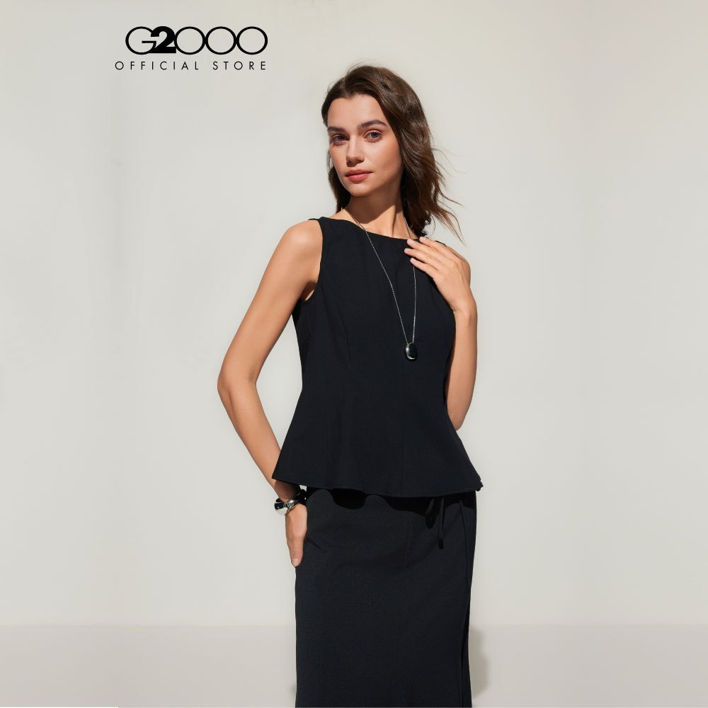 G2000 เสื้อเบลาส์สำหรับผู้หญิง Regular Fit รุ่น 5124257099 BLACK – โปรปัง