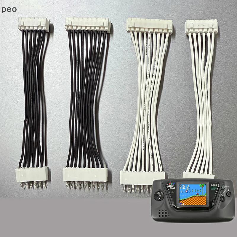 [PEO] สายเคเบิลเมนบอร์ดเฉพาะสําหรับ SEGA Game Gear 9P Power Board & 6P Volume Board Cables GG Board 