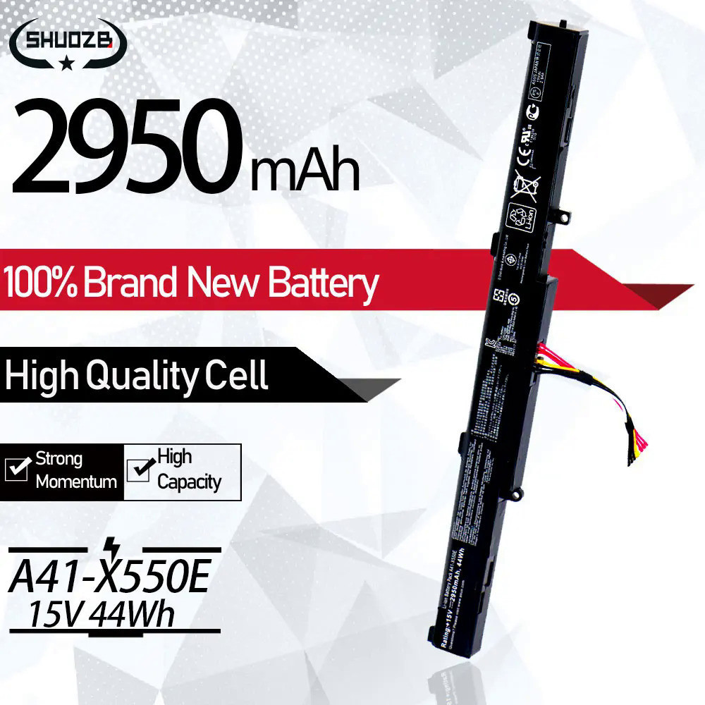 Laptop Battery A41-X550E For ASUS A450 A450V A450J A550D X450 X450E F450C F450J F450JF K550DP X751LD