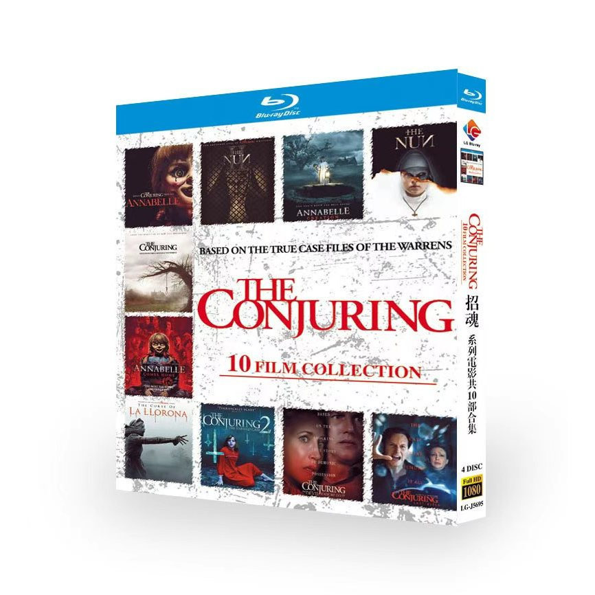 แผ่นบลูเรย์ American Film The Conjuringing All Movies (2025) 4BD G01
