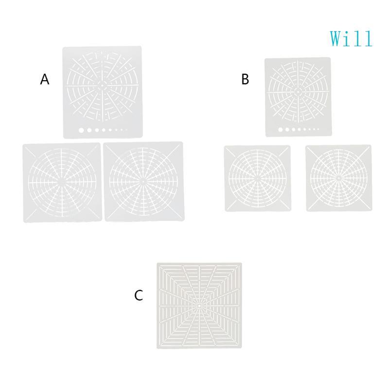 Will Stone Painted Handicraf Point Hollow Template Mandala Template Dot Painting Tool