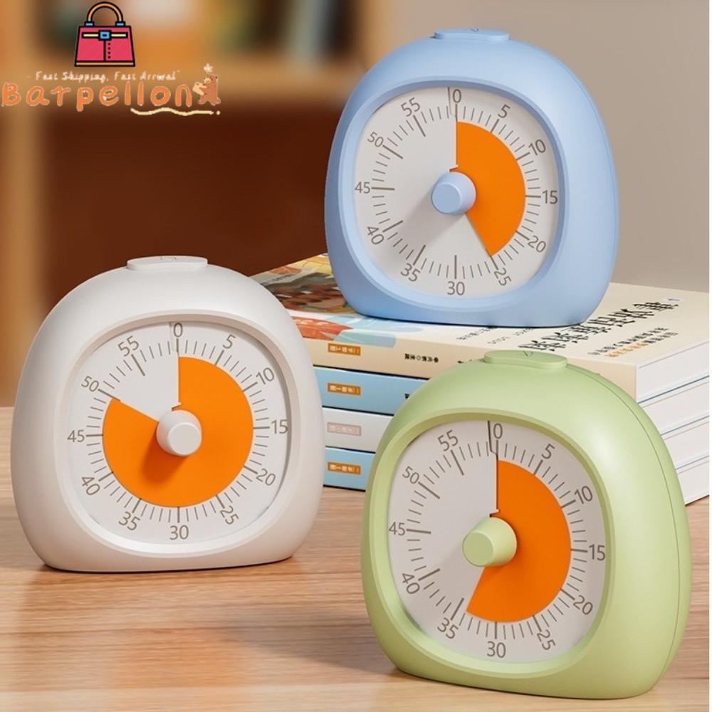 BARPELLON Visual Timer, Focus Aid Silent Countdown Timer, แฟชั่น 60 นาทีพลาสติก Study Timer Classroo
