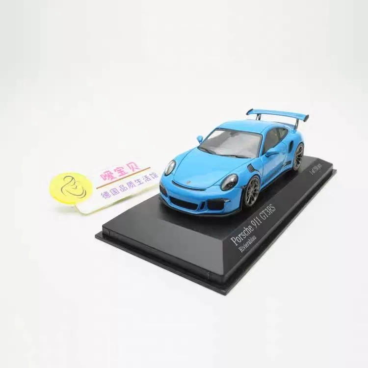 [Orphan] Porsche 911 GT3 RS Blue 1/43 Mini Cut 991 2014 รุ่นโลหะ Porsche Mini Cut ผลิต Porsche 911 G