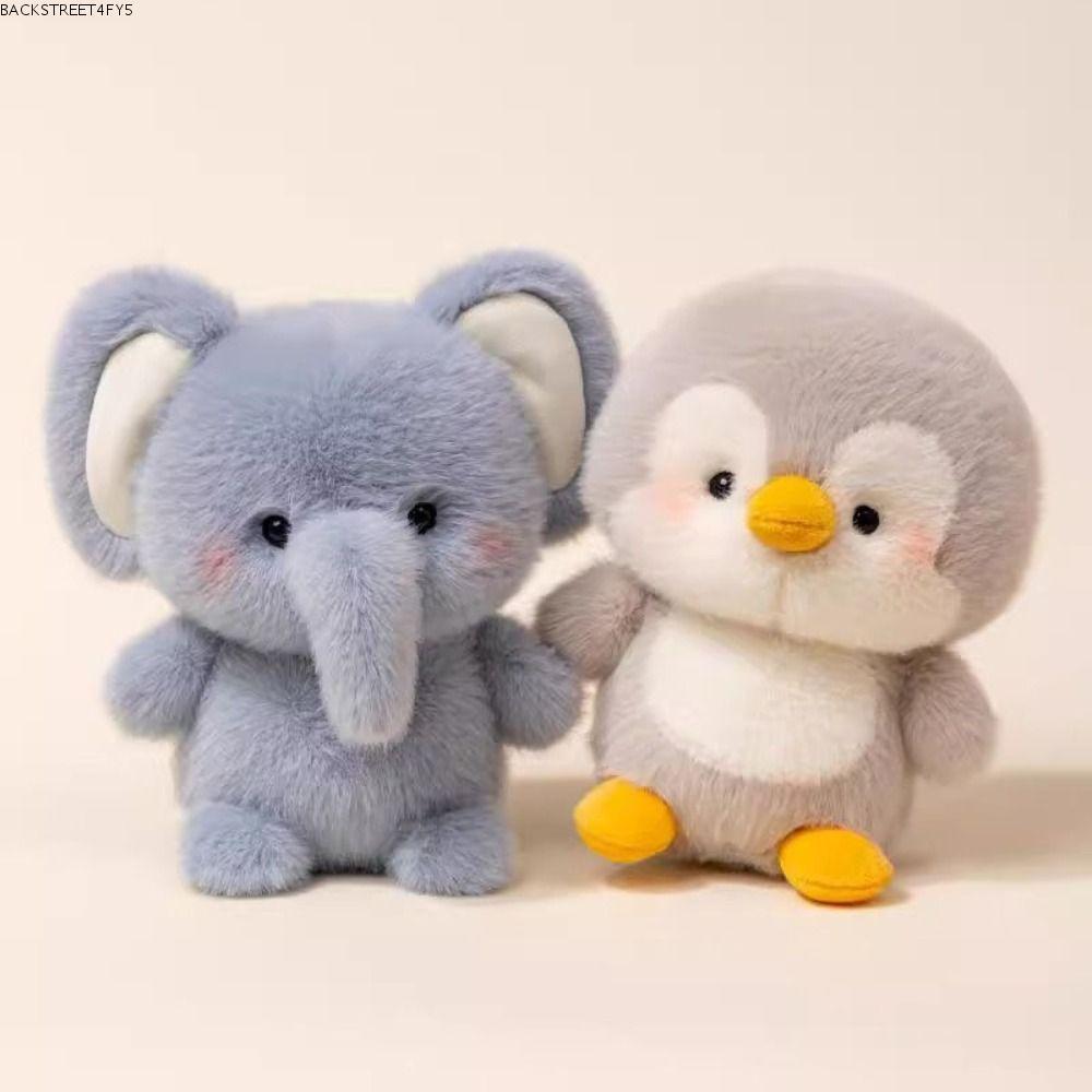 BACKSTAGE4FC3 ตุ๊กตา Companion ช้าง 16 ซม. หมอนตุ๊กตาสัตว์ หมีน่ารัก Plush Super Soft ของเล่นนุ่ม ของขวัญ