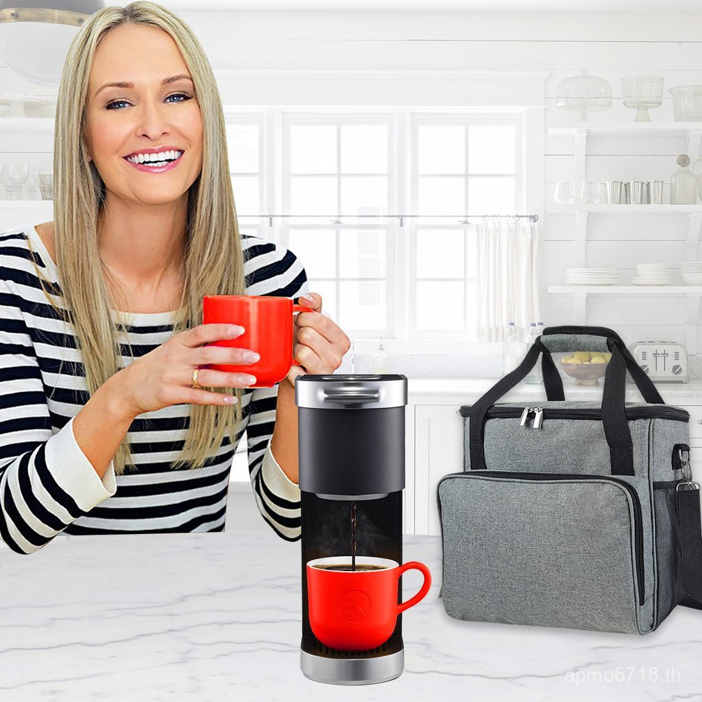 ที่เก็บถุงเก็บกาแฟ เครื่องชงกาแฟ Tote Bag Coffee Travel Portable machinebag Coffee Machine U4R8
