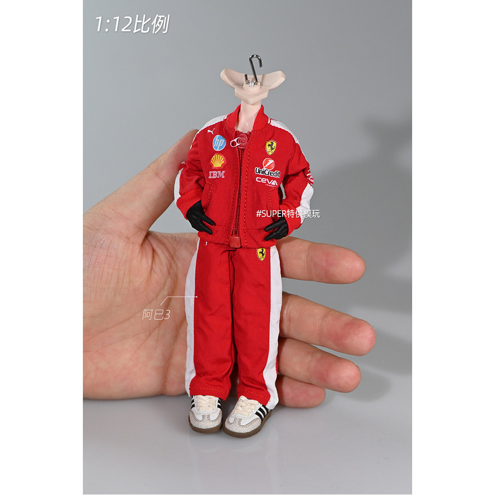 [คุณภาพสูง] พร้อมสต็อก 1: 12 Scale 12 Points bjd เสื้อผ้าเด็ก Ami 3 Escape Body Akatsuki f1 Racing J