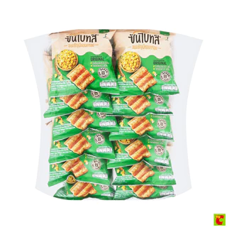 ซันไบทส์ ขนมธัญพืชอบกรอบ รสออริจินัล 15 ก. แพ็ค 12