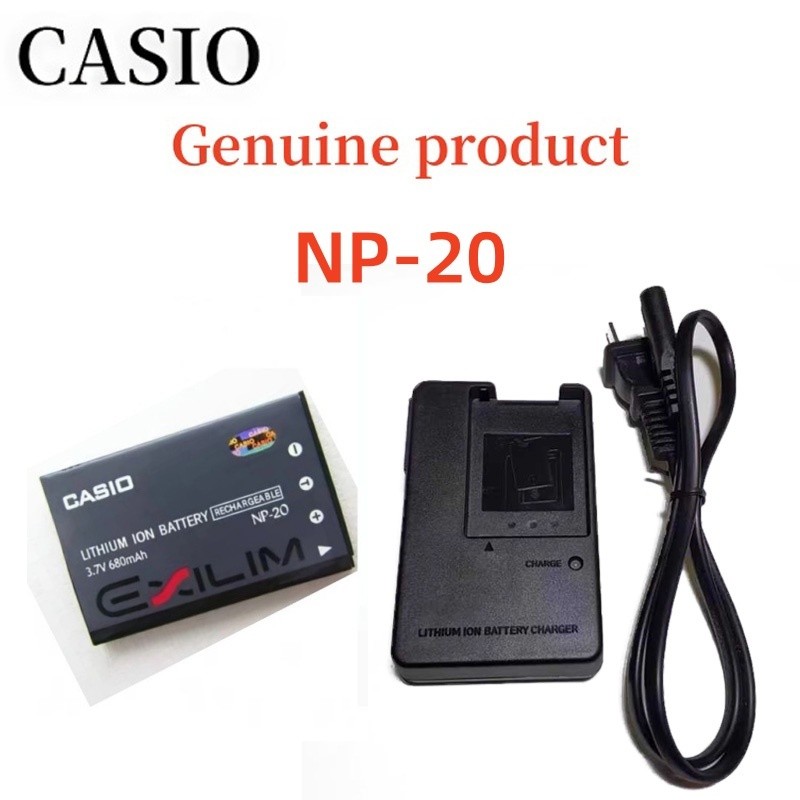 【Genuine product】Digital Cameras Battery NP-20 CNP-20 BC-20L BC-11L Battery + Charger