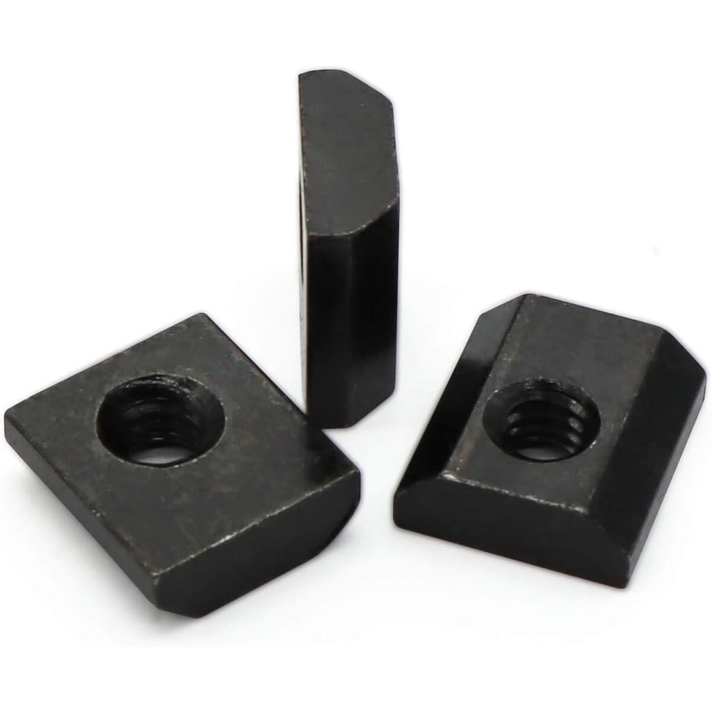 สไลด์ใน Economy T-Nut สําหรับ T Slot Track, ใช้ได้กับ 15 Series หรือ 1.5 ฐานอลูมิเนียม Extrusion, 20